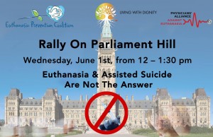 Rally on Parliament hill